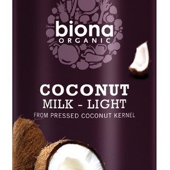 Lapte de cocos eco Biona light 400 ml