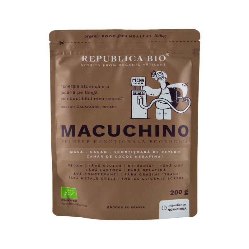 Macuchino, pulbere functionala ecologica Republica BIO – 200 g